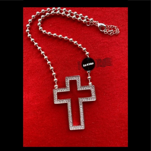 COPY - Montana Silversmith Open Cross Necklace - Picture 3 of 6